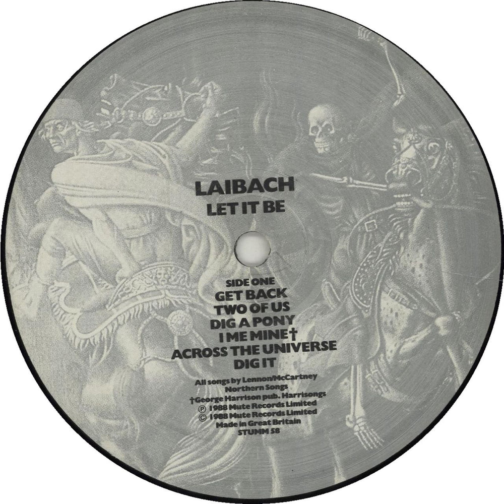 Laibach Let It Be UK vinyl LP album (LP record) 5016025310586