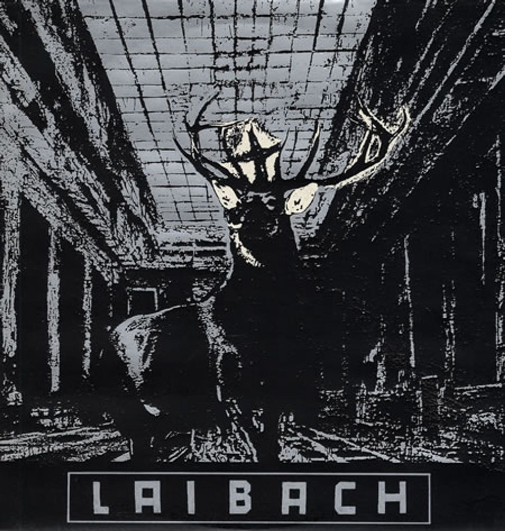 Laibach Nova Akropola UK vinyl LP album (LP record) BRED67