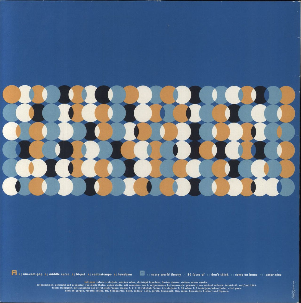 Lali Puna Scary World Theory German vinyl LP album (LP record)