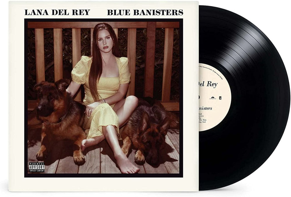 Lana Del Rey Blue Banisters - Black Vinyl - Sealed UK 2-LP vinyl record set (Double LP Album) 3859014