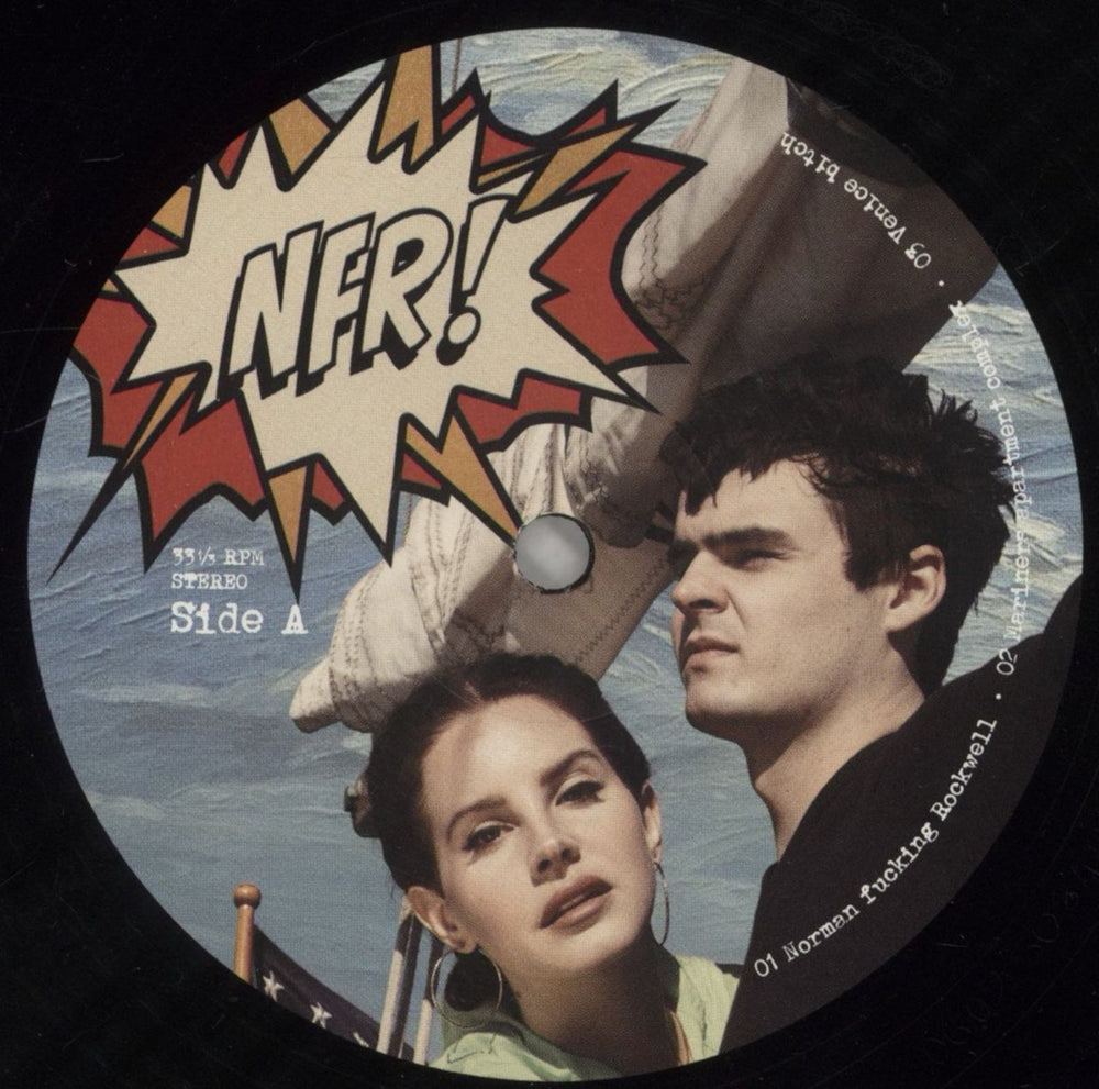 Lana Del Rey NFR! UK 2-LP vinyl record set (Double LP Album) L3X2LNF770325