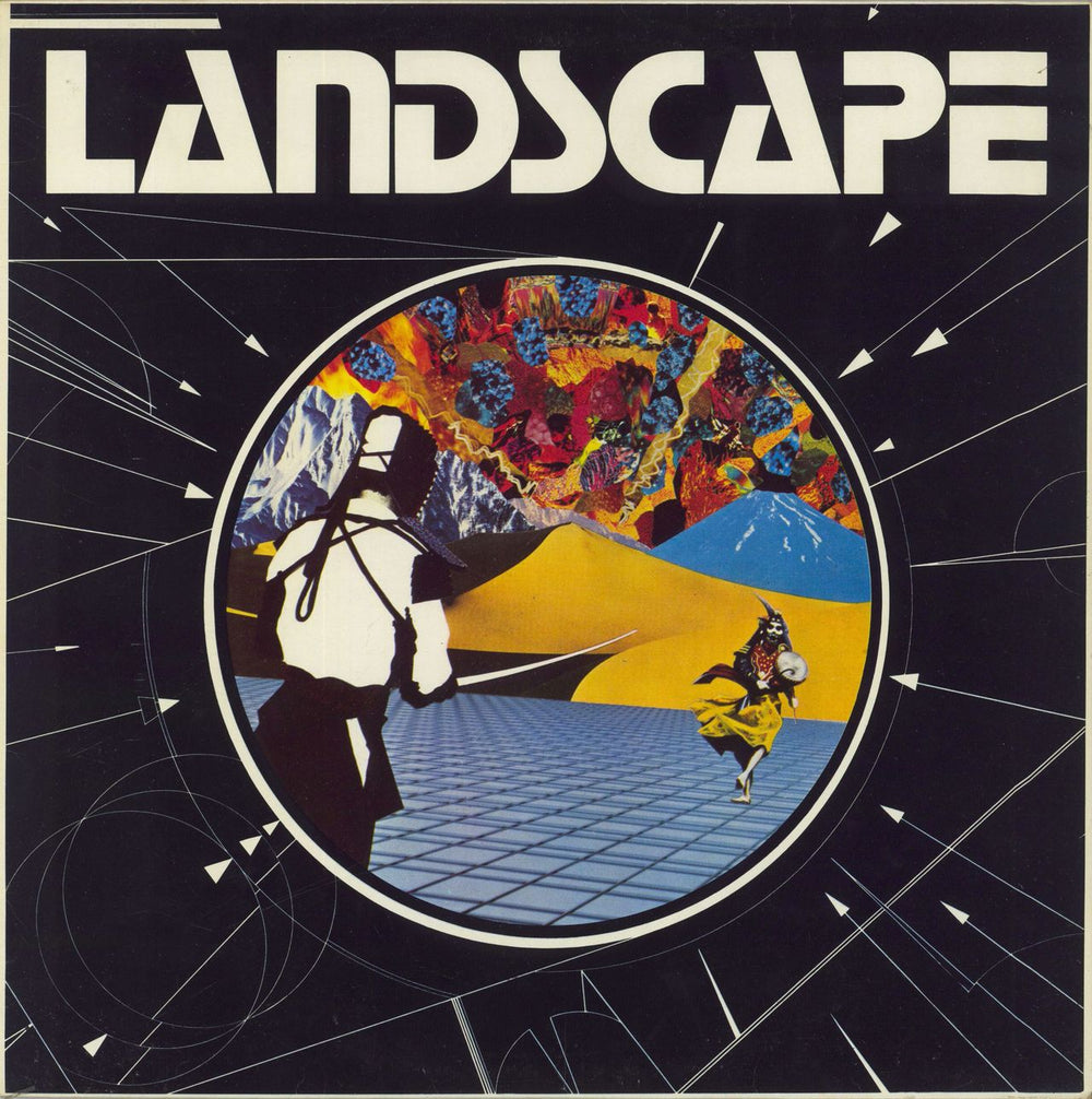 Landscape Landscape - Promo Stamped UK Promo vinyl LP album (LP record) PL25248