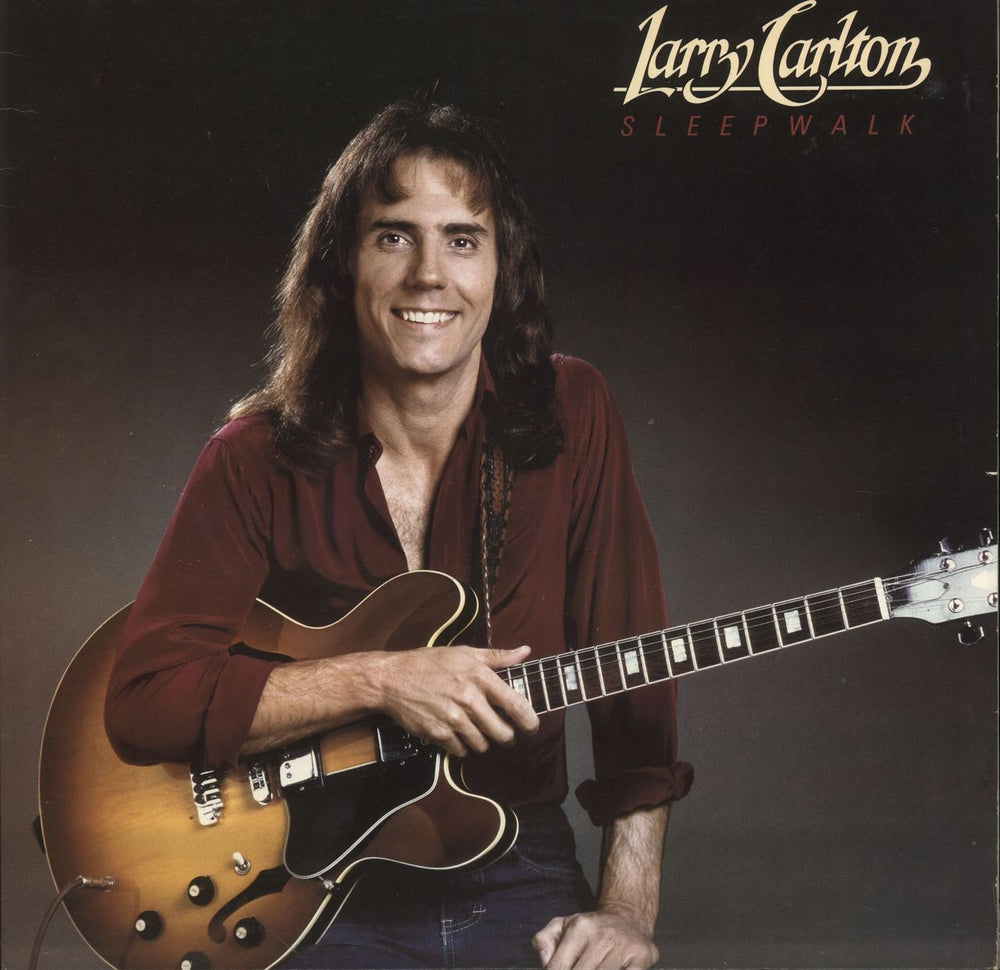 Larry Carlton Sleepwalk US vinyl LP album (LP record) BSK3635