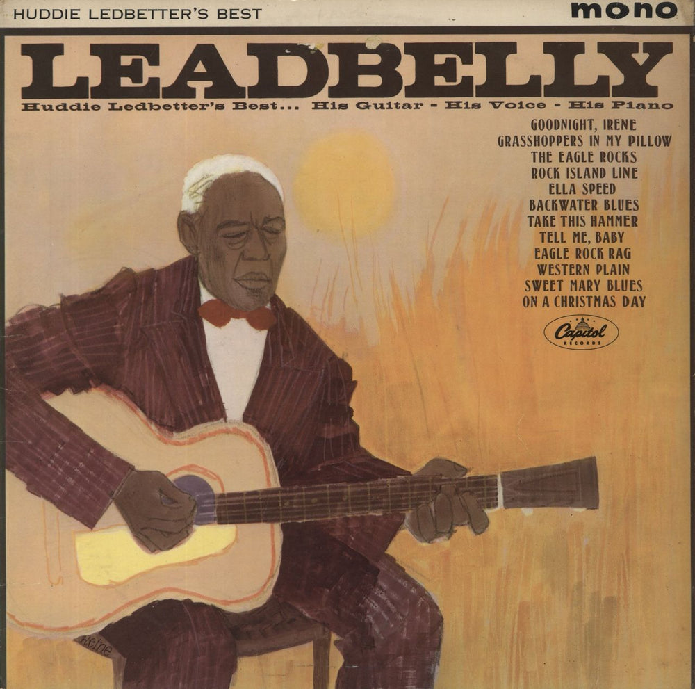 Leadbelly Leadbelly UK vinyl LP album (LP record) T1821