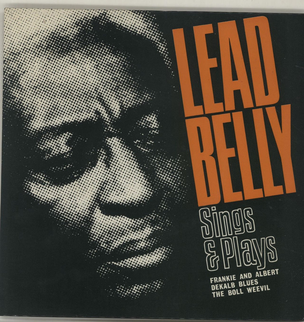 Leadbelly Sings And Plays UK 7" vinyl single (7 inch record / 45) ARC68