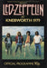 Led Zeppelin At Knebworth 1979 - EX + Ticket UK tour programme TOUR PROGRAMME