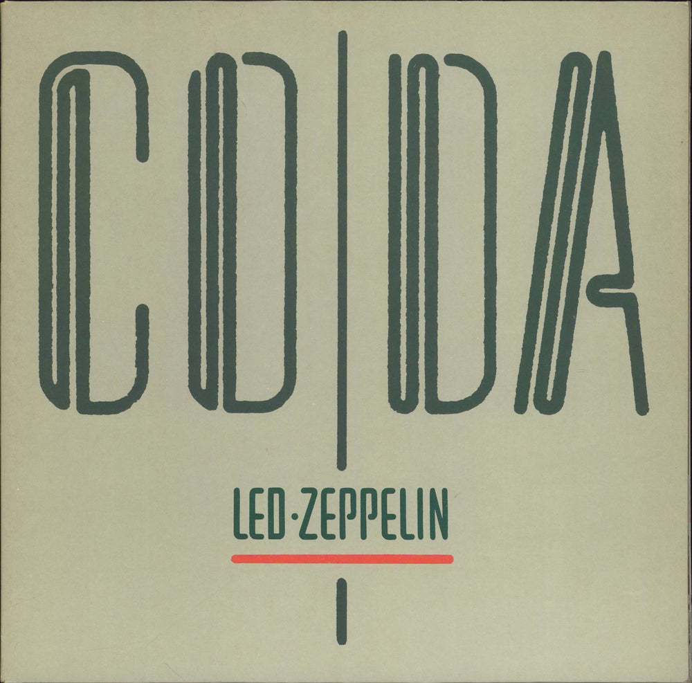Led Zeppelin Coda - 1st UK Vinyl LP — RareVinyl.com