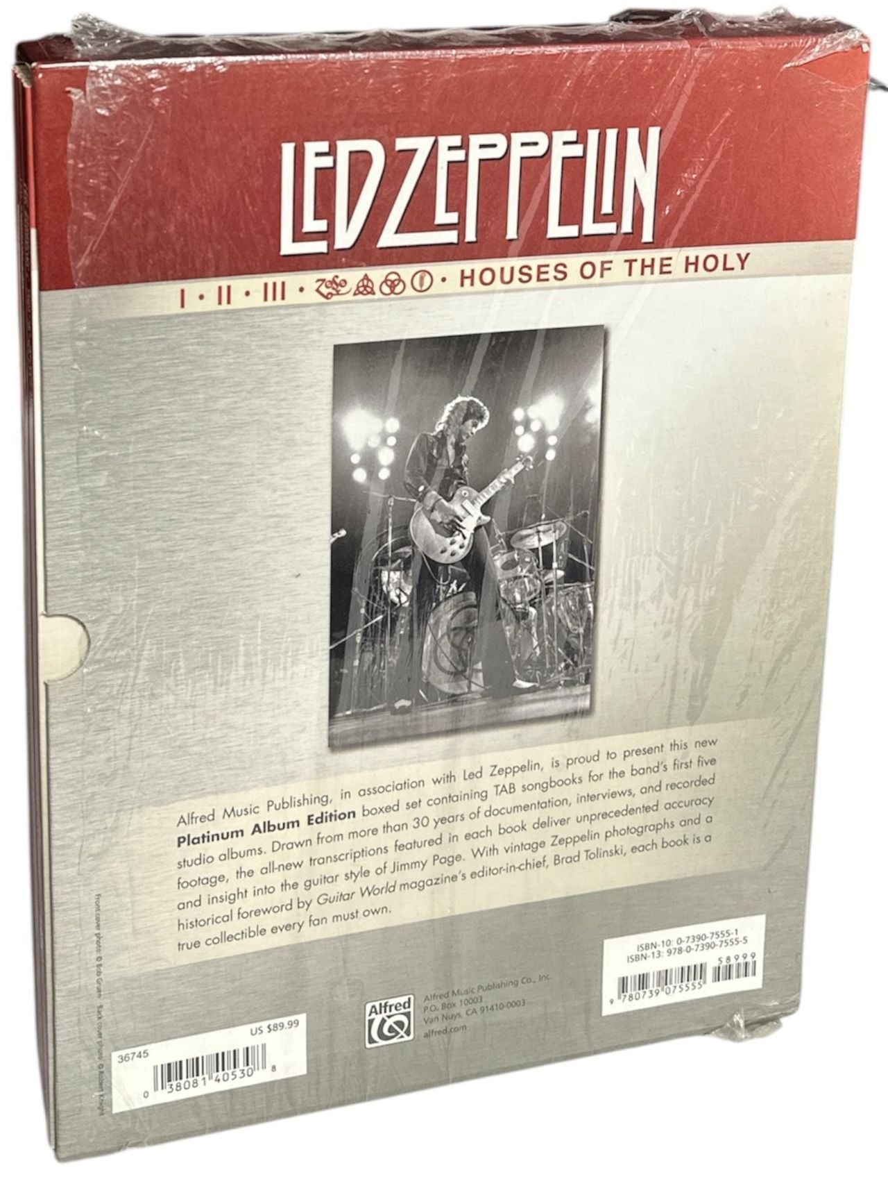 Led Zeppelin I - II - III - IV - Houses Of The Holy UK Book