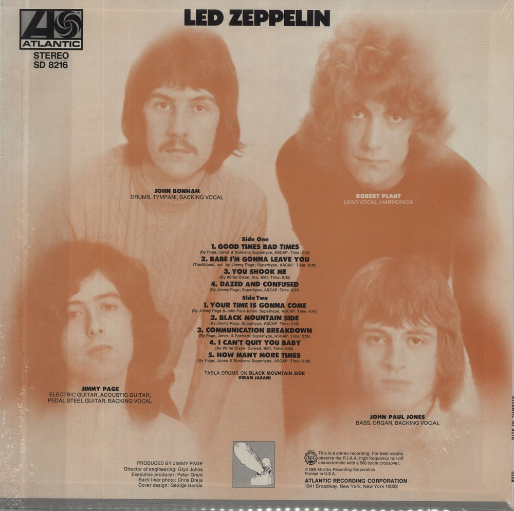 Led Zeppelin Led Zeppelin - 70s - Sealed US vinyl LP album (LP record)