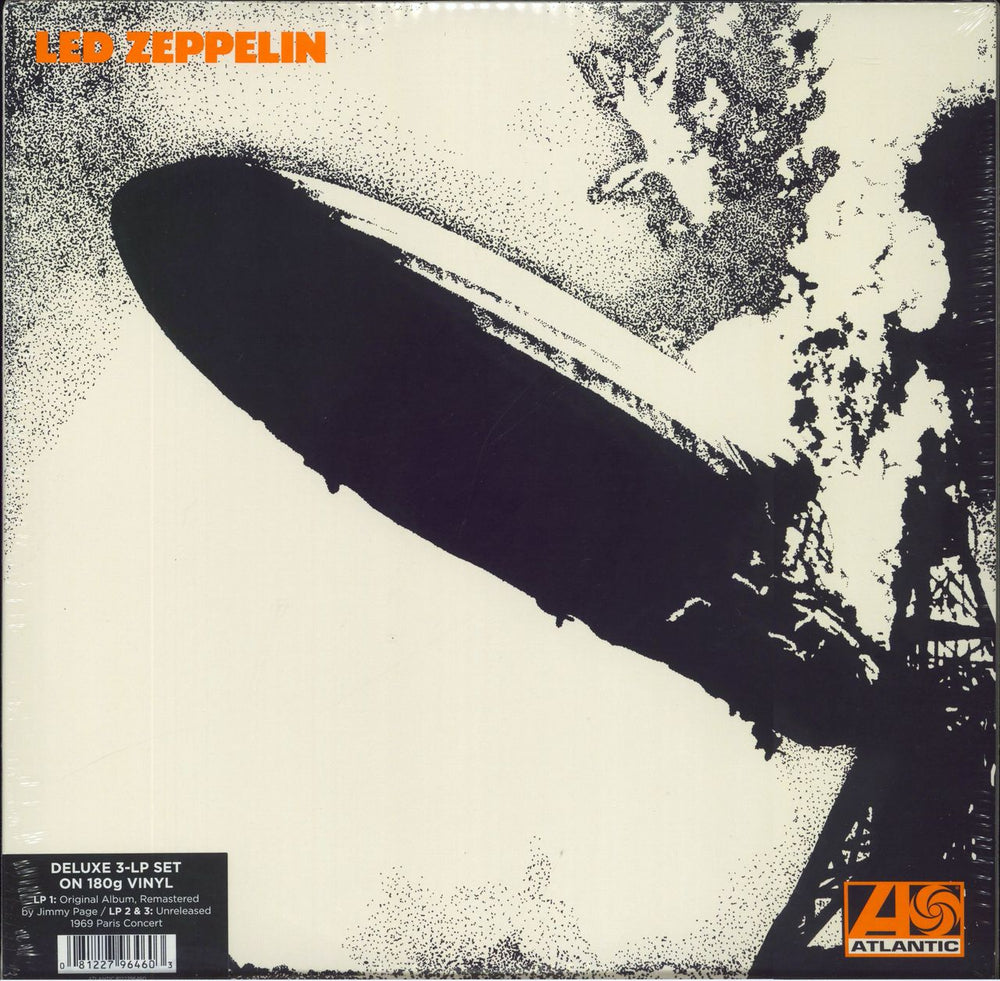 Led Zeppelin Led Zeppelin - Deluxe Edition 180 Gram - Sealed + HMV Art Print UK 3-LP vinyl record set (Triple LP Album) 8122796460