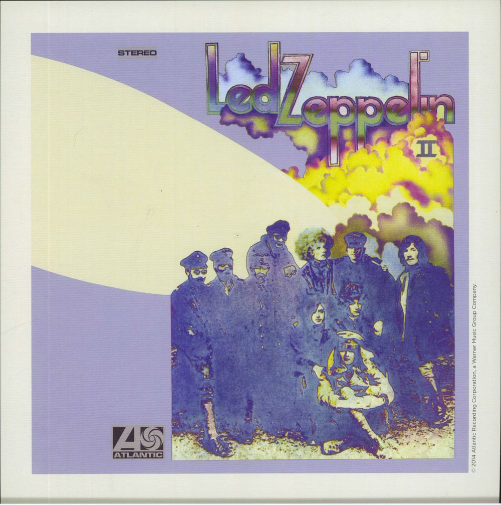 Led Zeppelin Led Zeppelin II - Deluxe Edition 180 Gram - Sealed + HMV Art Print UK 2-LP vinyl record set (Double LP Album) ZEP2LLE825792