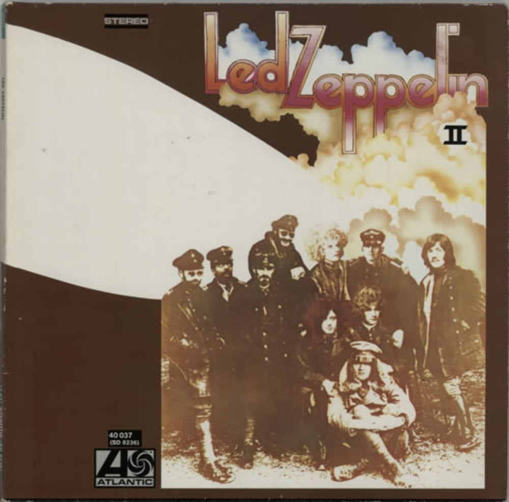 Led Zeppelin Led Zeppelin II - Early 80s - GEMA German vinyl LP album (LP record) 40037