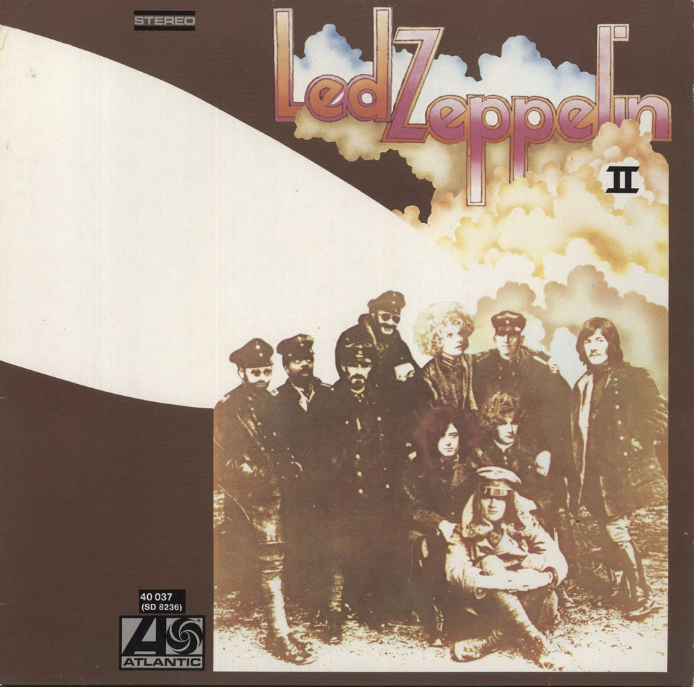 Led Zeppelin Led Zeppelin II - Mid 80s German vinyl LP album (LP record) 40037