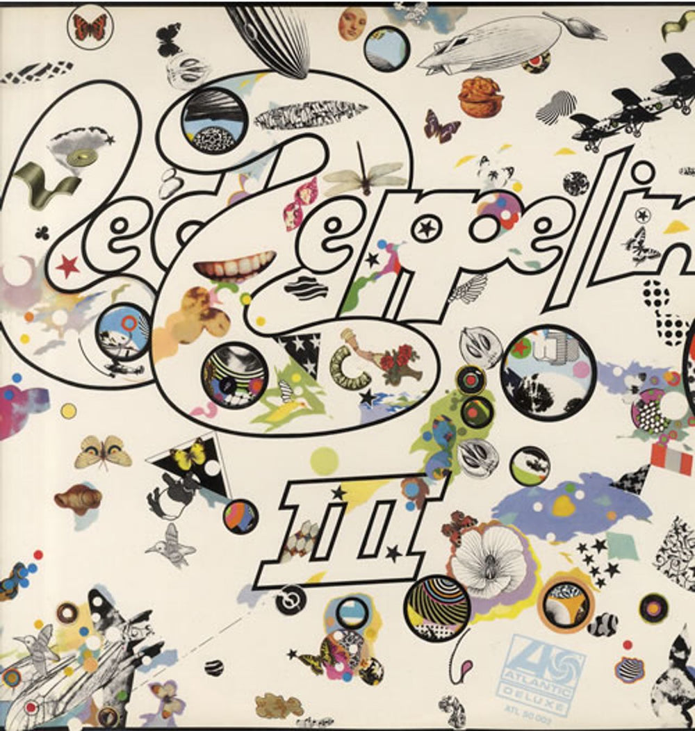 Led Zeppelin Led Zeppelin III - 80's issue German vinyl LP album (LP record) K50002