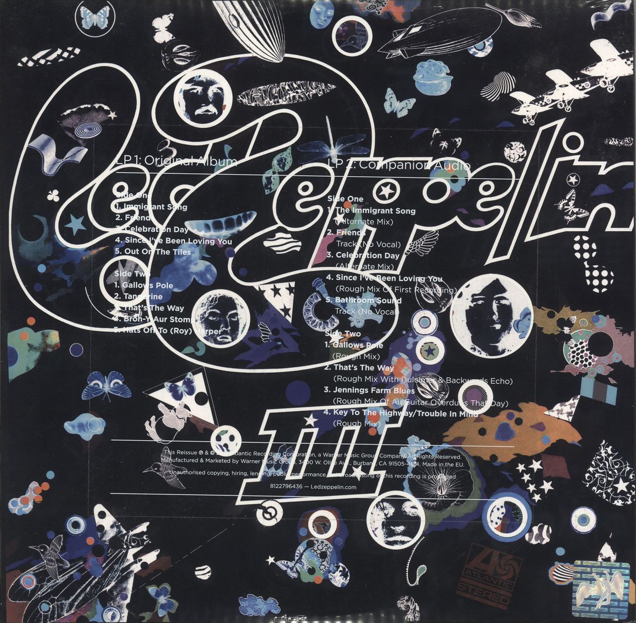 Led Zeppelin Led Zeppelin III - Deluxe Edition 180 Gram - Sealed UK 2-LP  vinyl set