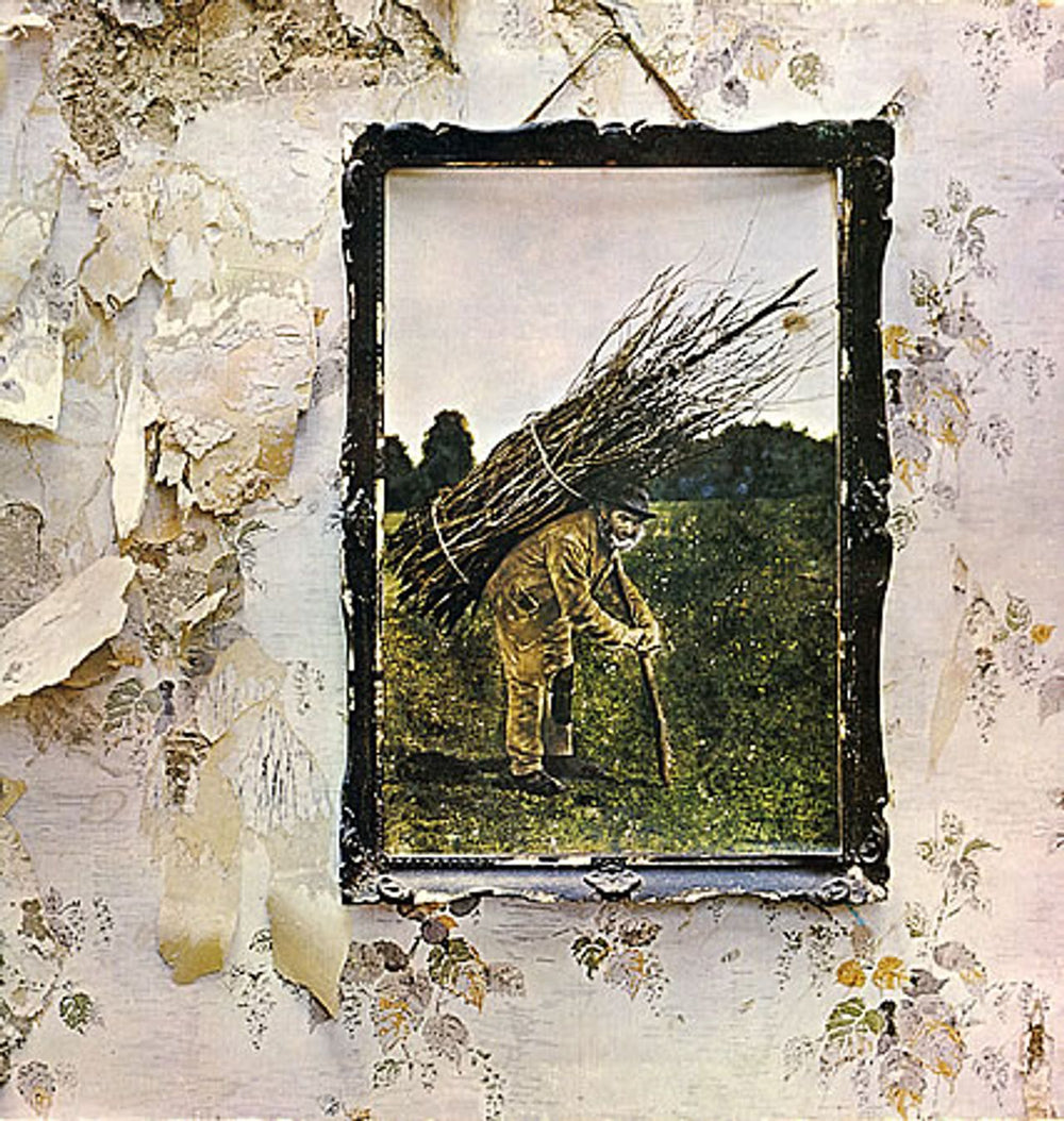 Led Zeppelin Led Zeppelin IV - 5th - VG UK vinyl LP album (LP record) 2401012