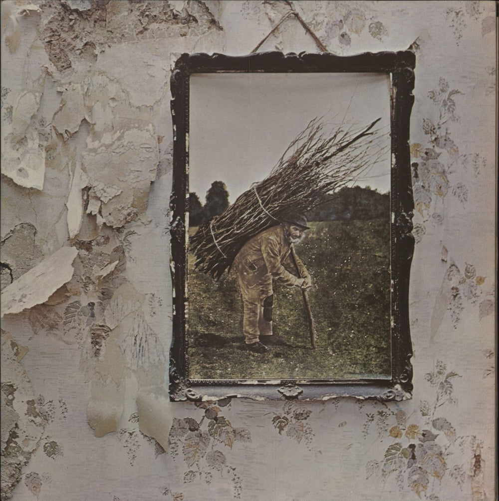 Led Zeppelin Led Zeppelin IV - 9th + Inner UK vinyl LP album (LP record) K50008