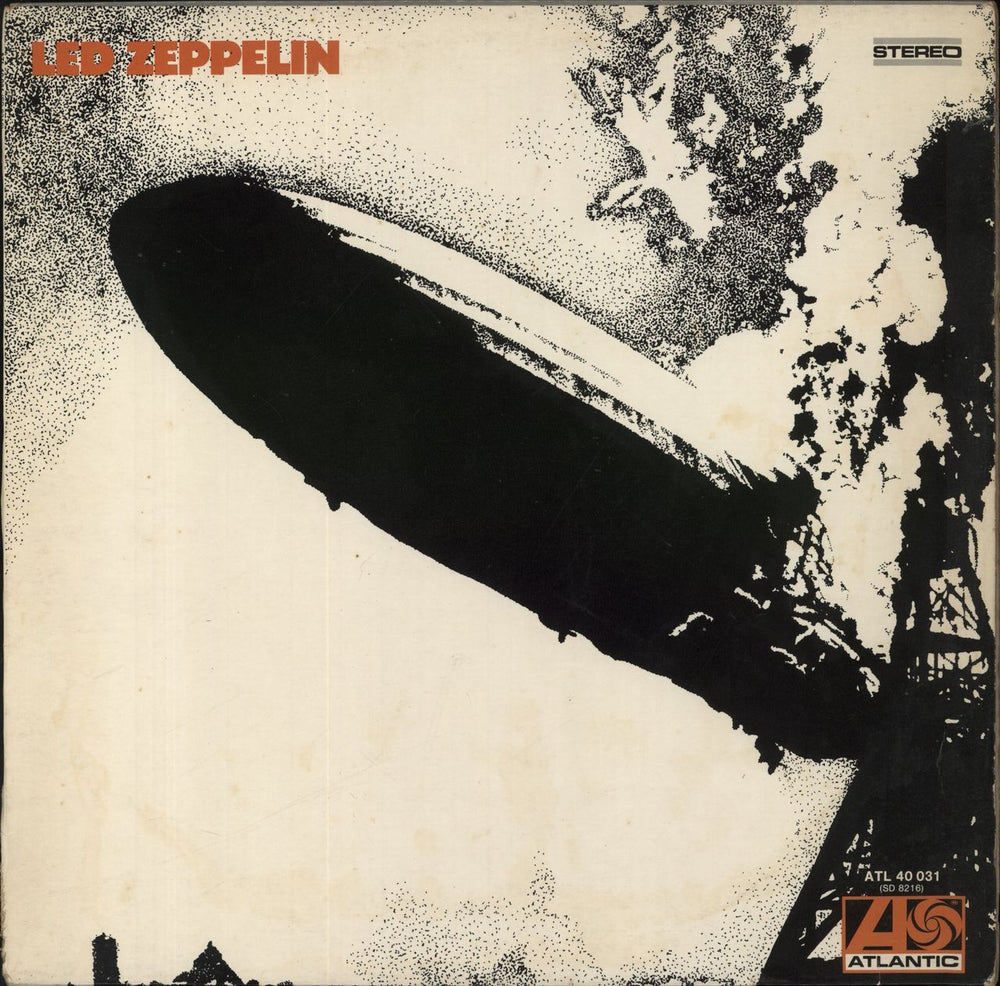 Led Zeppelin Led Zeppelin - Laminated - VG German vinyl LP album (LP record) ATL40031