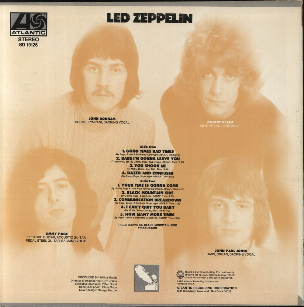 Led Zeppelin Led Zeppelin - Third US vinyl LP album (LP record)