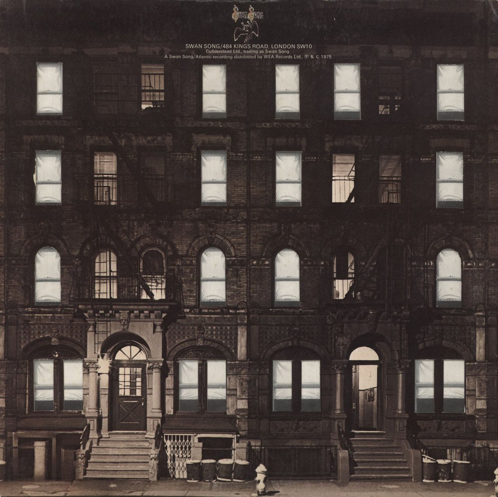 Led Zeppelin Physical Graffiti - 1½ Press - VG UK 2-LP vinyl record set (Double LP Album)