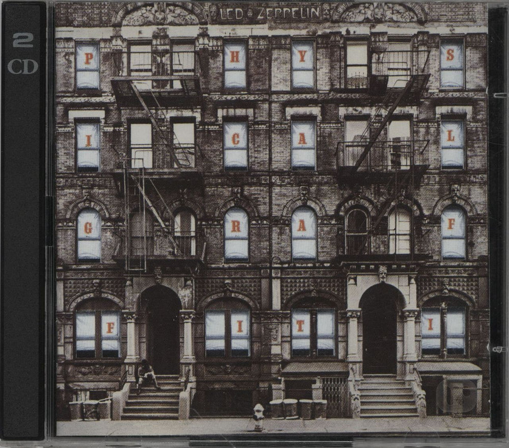 Led Zeppelin Physical Graffiti German 2 CD album set (Double CD) 7567-92442-2