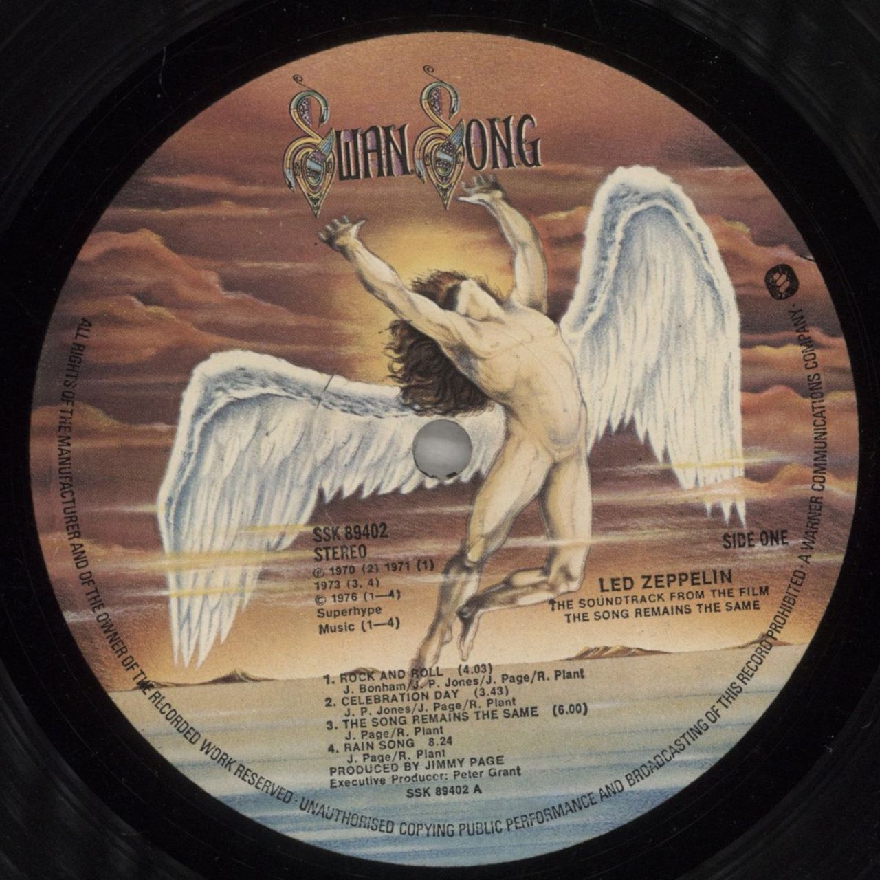 レコード　LED ZEPPELIN　デビューアルバム　ワンオーナー レコード LED ZEPPELIN デビューアルバム ワンオーナー Led