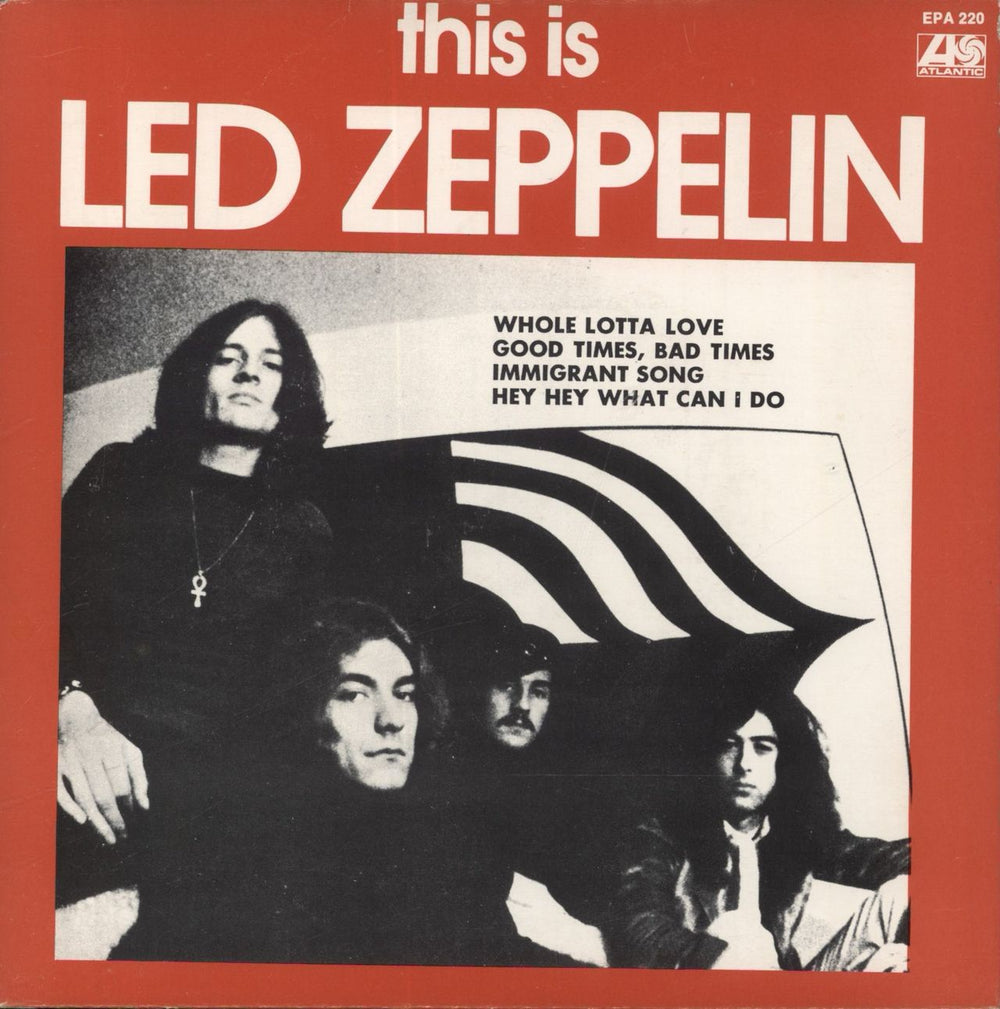 Led Zeppelin This Is Led Zeppelin Australian 7" vinyl single (7 inch record / 45) EPA220