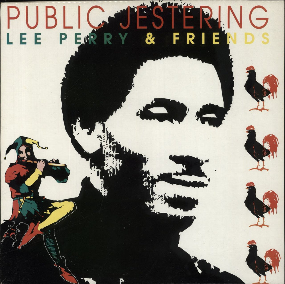 Lee Perry Public Jestering UK vinyl LP album (LP record) ATLP108