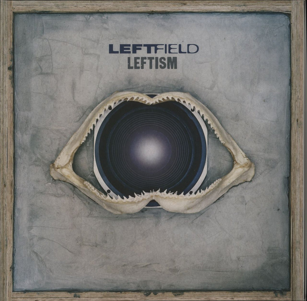 Leftfield Leftism - White & Black Marbled Vinyl UK 2-LP vinyl record set (Double LP Album) HANDLP2T