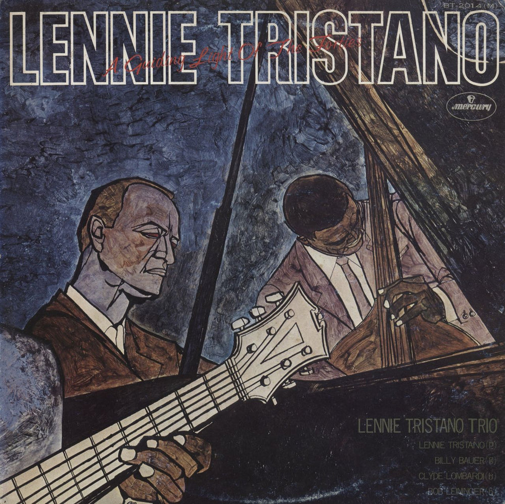 Lennie Tristano A Guiding Light Of The Forties Japanese vinyl LP album (LP record) BT-2014(M)