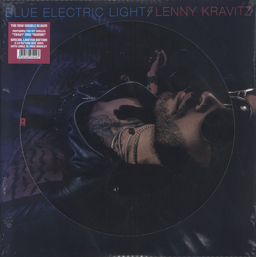 Lenny Kravitz Blue Electric Light - Picture Disc - Sealed UK 2-LP vinyl record set (Double LP Album) 4050538939293