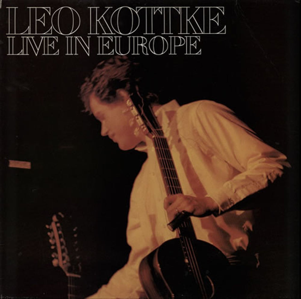 Leo Kottke Live In Europe UK vinyl LP album (LP record) CHR1284