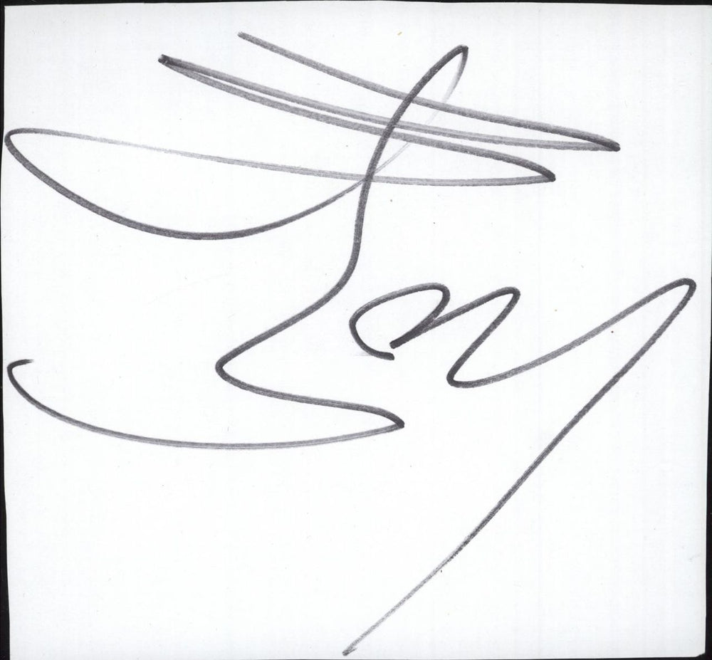 Leo Sayer Autograph UK memorabilia AUTOGRAPH