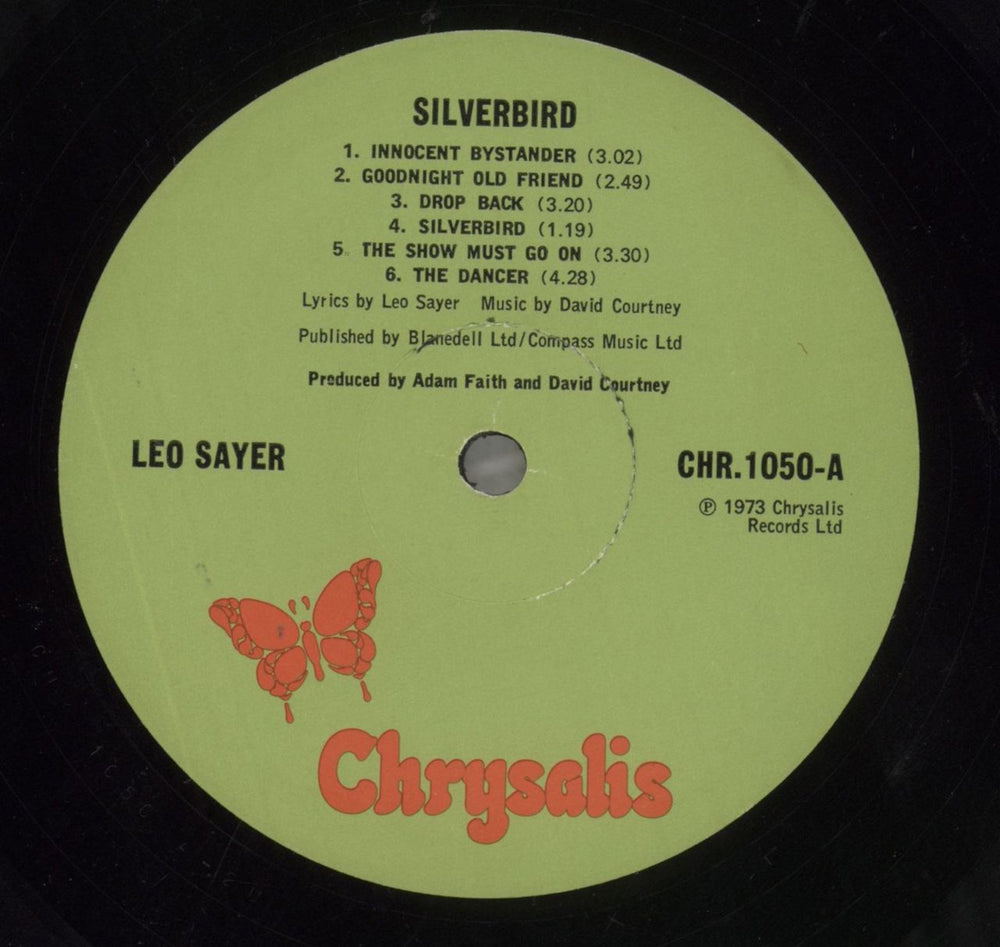 Leo Sayer Silverbird UK vinyl LP album (LP record) LSYLPSI658826