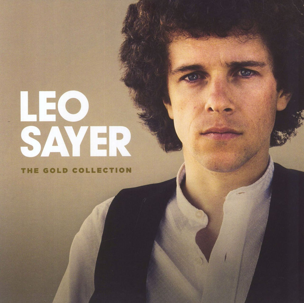 Leo Sayer The Gold Collection - Gold Vinyl UK vinyl LP album (LP record) DEMREC293