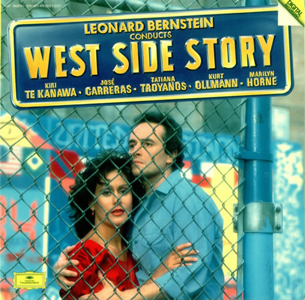 Leonard Bernstein West Side Story German 2-LP vinyl record set (Double LP Album) 415253-1