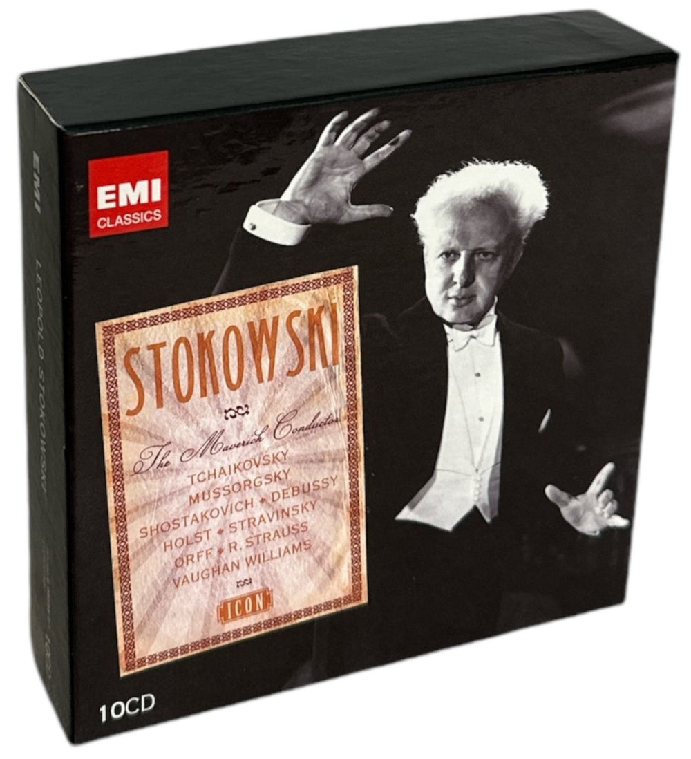 Leopold Stokowski The Maverick Conductor UK CD Single Box Set 5099969855528