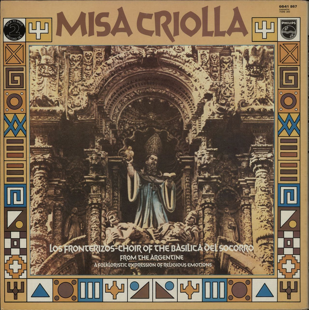 Les Troubadours Du Roi Baudouin Missa Luba / Misa Criolla UK 2-LP vinyl record set (Double LP Album)