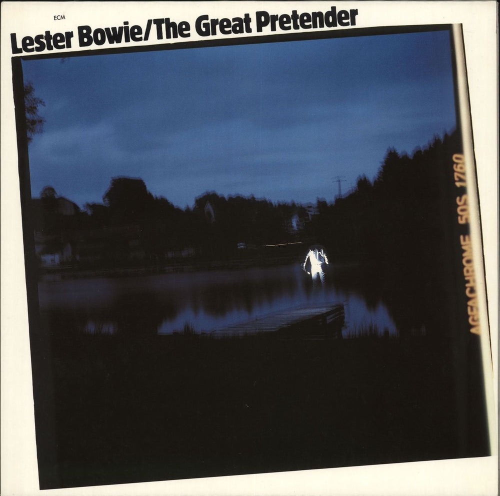 Lester Bowie The Great Pretender German vinyl LP album (LP record) ECM1209