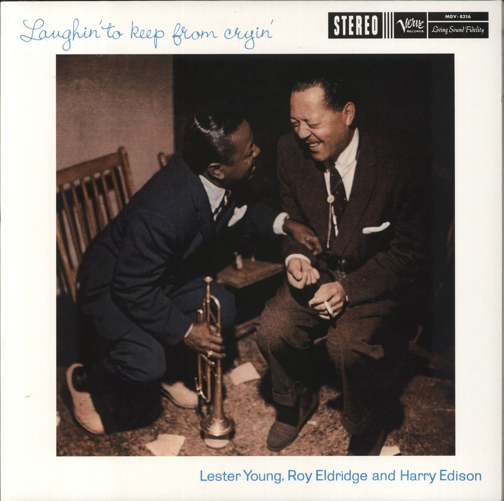 Lester Young Laughin' To Keep From Cryin' - 180gm Vinyl UK vinyl LP album (LP record) MGV-8316