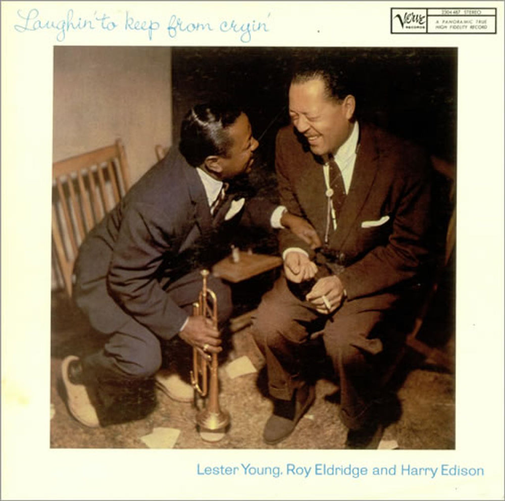 Lester Young Laughin' To Keep From Cryin' German vinyl LP album (LP record) 2304487