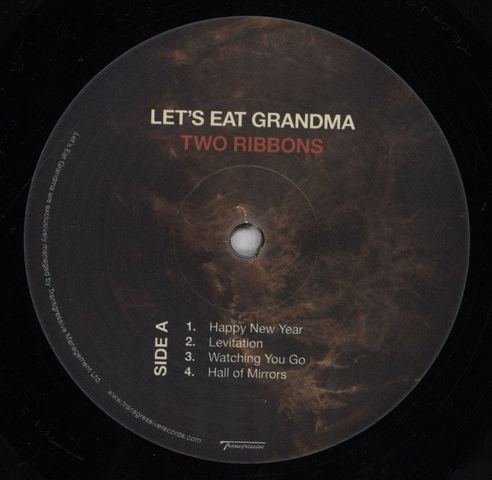 Let's Eat Grandma Two Ribbons + Bonus 7" + Gatefold Sleeve UK vinyl LP album (LP record) OGTLPTW834873