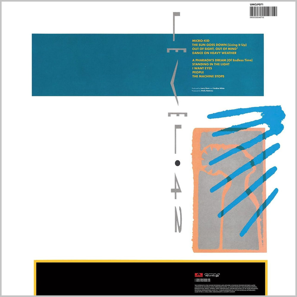 Level 42 Standing In The Light - Gold Vinyl - Sealed UK vinyl LP album (LP record) 805520240710