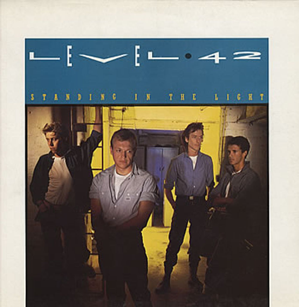 Level 42 Standing In The Light UK vinyl LP album (LP record) POLD5110