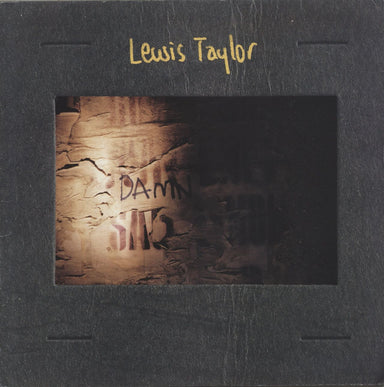 Lewis Taylor Lewis Tayor - Promo Stickered UK Promo vinyl LP album (LP record) ILPS8049