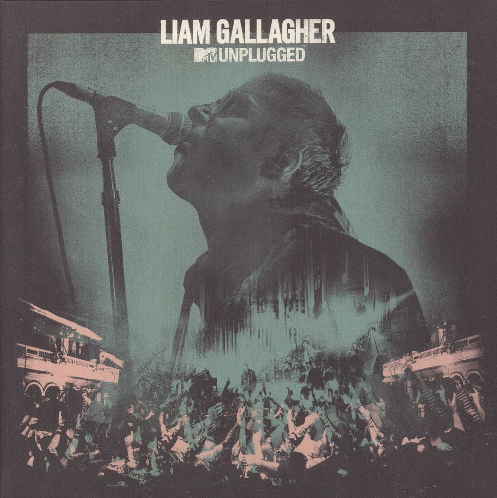 Liam Gallagher MTV Unplugged - 180gm White & Green Splatter Vinyl UK vinyl LP album (LP record) 0190295279370