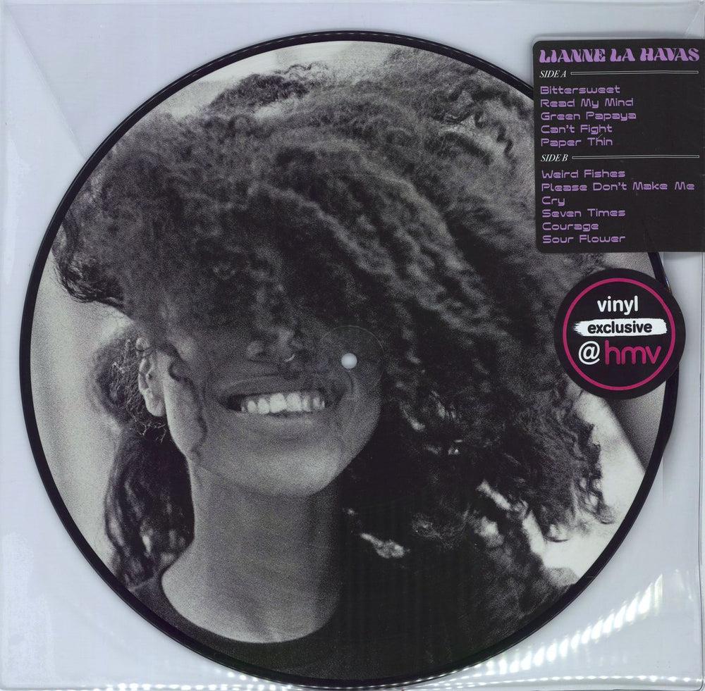 Lianne La Havas Lianne La Havas UK picture disc LP (vinyl picture disc album) 0190295252410