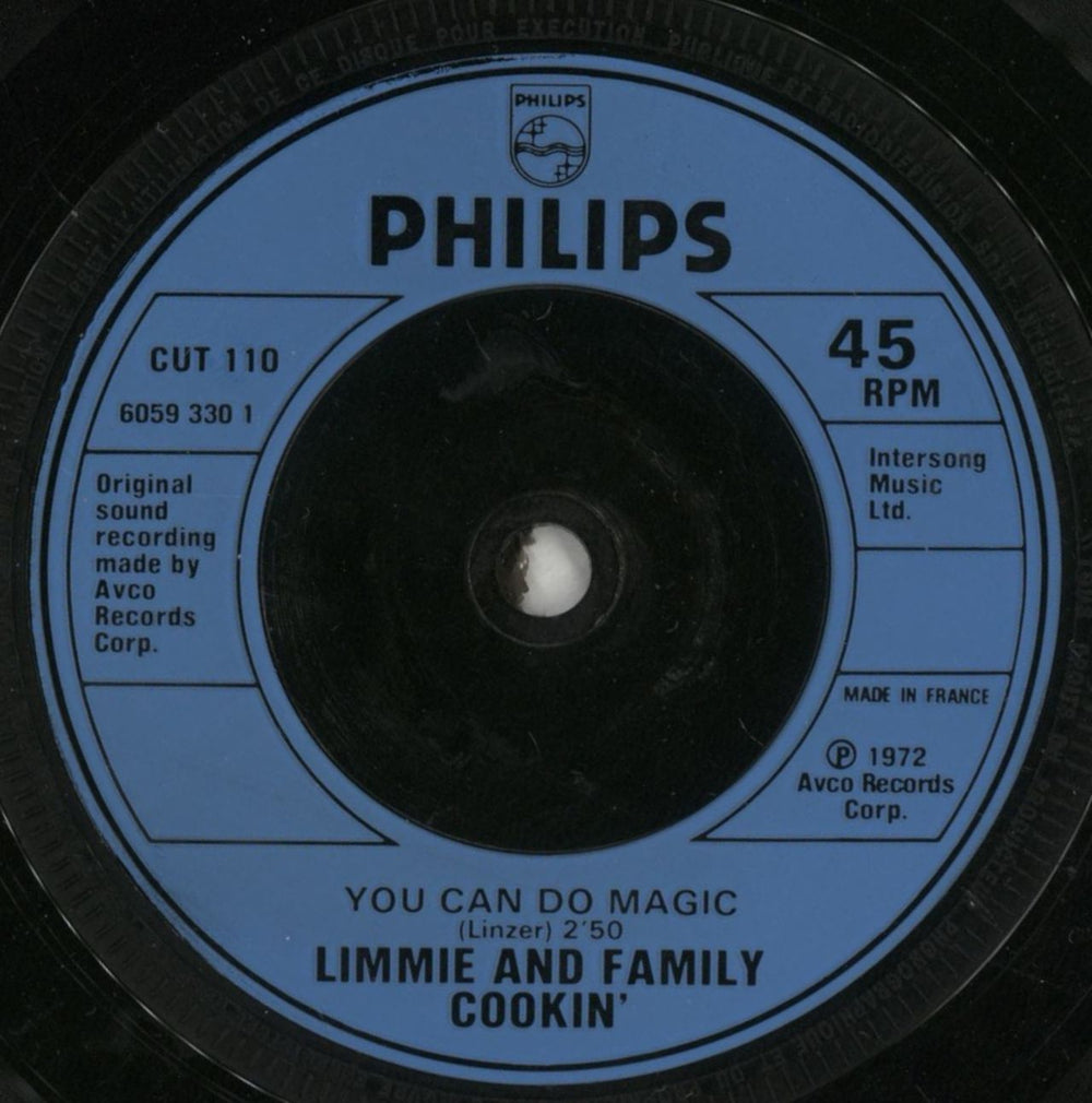 Limmie And Family Cookin' Classic Cuts French 7" vinyl single (7 inch record / 45) L+F07CL592173