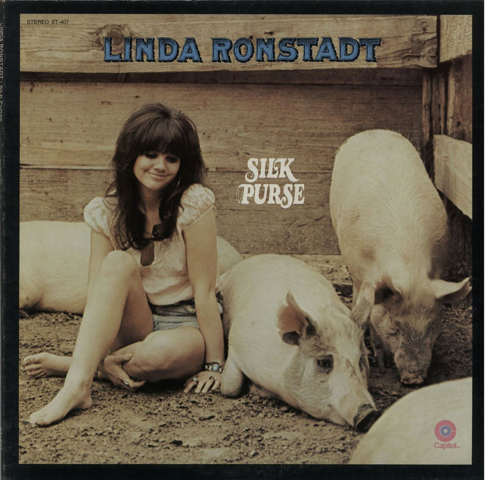 Linda Ronstadt Silk Purse US vinyl LP album (LP record) ST-407