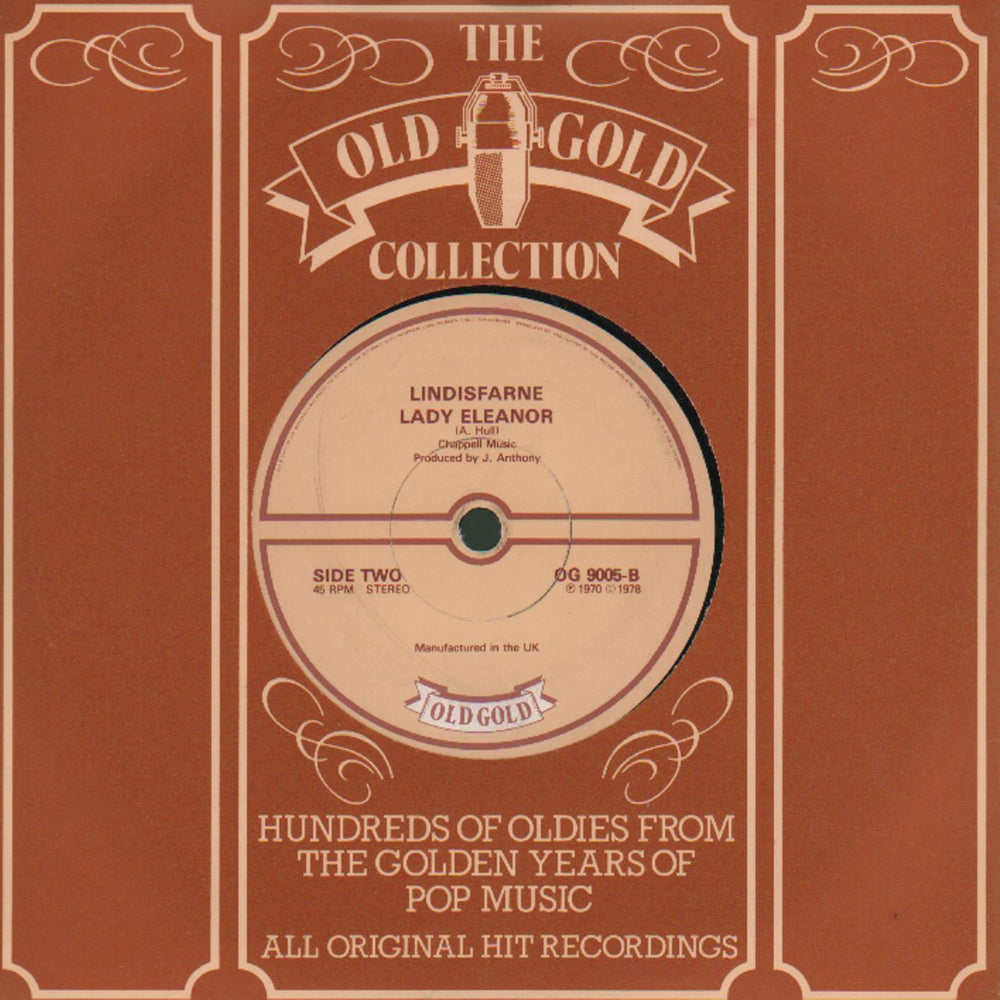 Lindisfarne Meet Me On The Corner UK 7" vinyl single (7 inch record / 45) OG9005